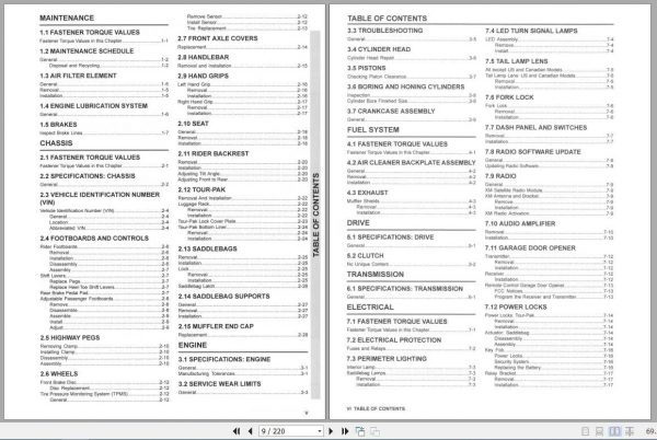Harley Davidson FLHTKSE 2016 Service Manual99500 16 2