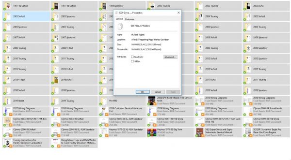 Harley Davidson Models Updated 2019 Service Manuals EWD 2