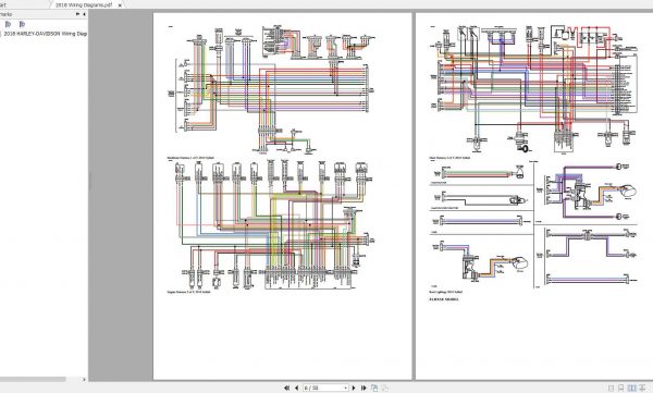Harley Davidson Models Updated 2019 Service Manuals EWD 5