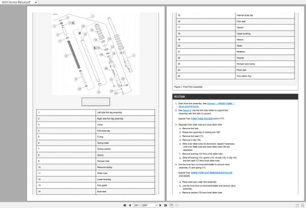 Harley Davidson Models Updated 2019 Service Manuals EWD 6