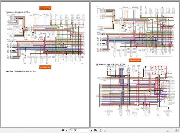Harley Davidson Motorcycle 2017 Wiring Diagrams 2