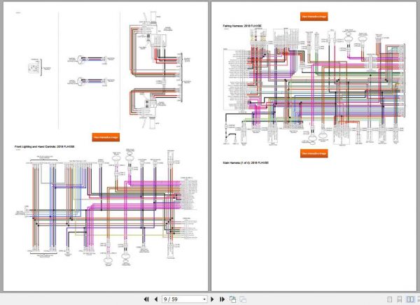 Harley Davidson Motorcycle 2018 Wiring Diagrams 2