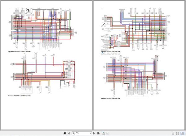 Harley Davidson Motorcycle 2019 Wiring Diagrams 2
