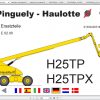 Haulotte Articulated Boom Lift H12 H25 Spare Parts 4