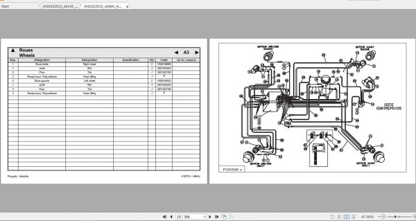Haulotte Articulated Boom Lift H16TPX Parts Manual 2