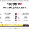 Haulotte Articulated Boom Lift QUICKUP Parts Manual4000314570 1