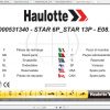 Haulotte Articulated Boom Lift Star Parts Catalogue 2