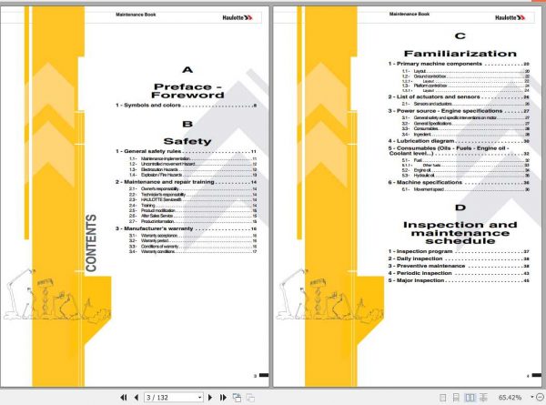 Haulotte Articulated Boom Lifts HA18PX Maintenance Manual4001022490 2