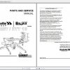 Haulotte Bil jax Articulated Boom Lift 2622T Parts and Service Manual 1