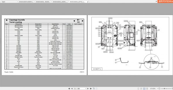 Haulotte Bom Lift Star 10 Parts Manual2420318330 3