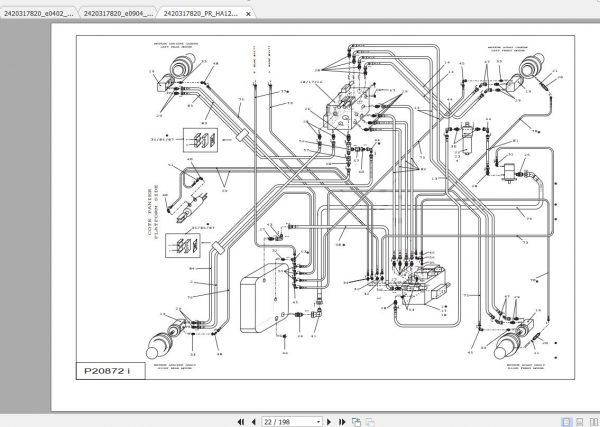 Haulotte Boom Lift HP12PX Parts Manual2420317820 2