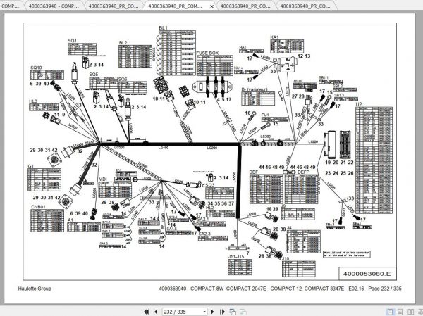 Haulotte Scissor Lift Compact 8 Parts Manual 4