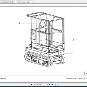 Haulotte Scissor Lift Crawler Star 6 C Spare Parts 2