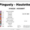Haulotte Scissor Lift H18SDX Parts Manual2420315880 1