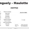 Haulotte Scissor Lift H25TP Parts Manual2420315930 1