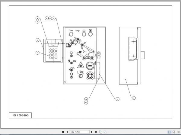 Haulotte Scissor Lift H25TP Parts Manual2420315930 3