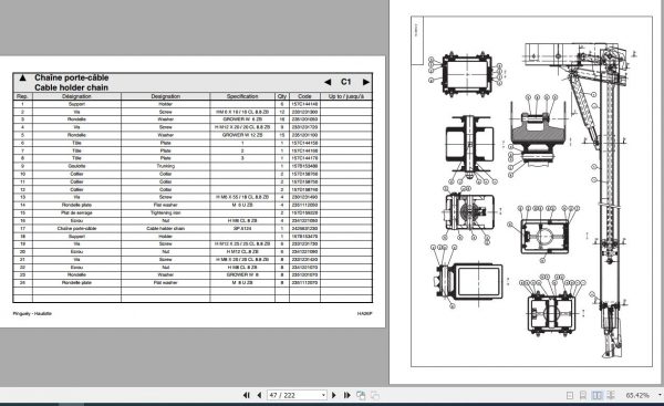 Haulotte Scissor Lift HA26P Parts Manual 3