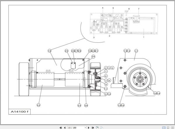 Haulotte Scissor Lift HM10P Parts Manual2420316050 2