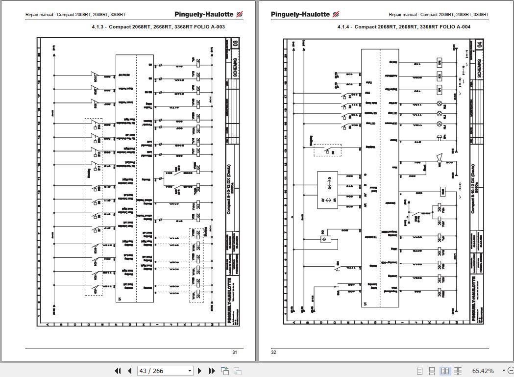 Haulotte Self Propelled Lift Compact 2068-3368 RTRepair Manual_2420322290