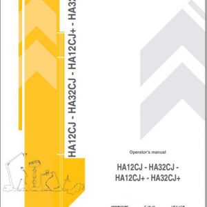 Haulotte Self Propelled Lift H1232CJ Operators Manual 1