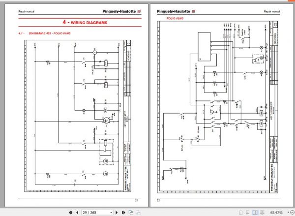 Haulotte Self Propelled Lift H212325 TPX Repair Manual2420319590 3