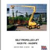 Haulotte Self Propelled Lift HA20PX HA26PX Repair Manual2420319530 1