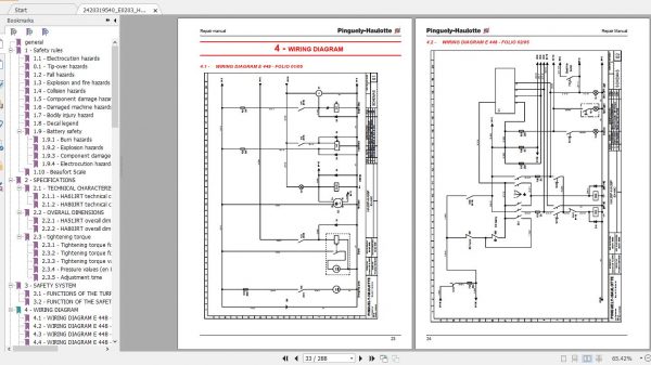 Haulotte Self Propelled Lift HA61JRT HA80JRT Repair Manual2420319540 3
