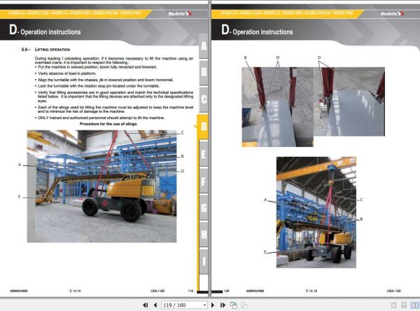 Haulotte Self Propelled Lift HT23 67 Operators Manual4000664900 3