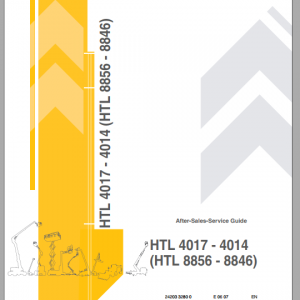 Haulotte Self Propelled Lift HTL4017 4014 Service Manual2420332800 1