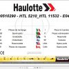 Haulotte Telehandler HLT 5210 11532 Spare Parts4000510290 1