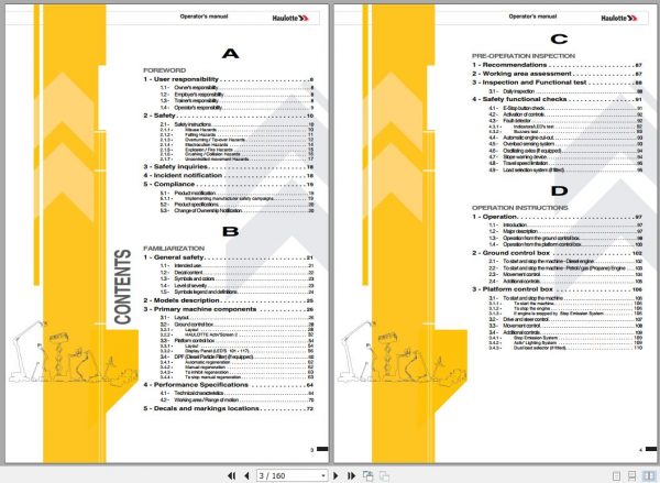 Haulotte Telescopic Boom HT2367 RTJ Maintenance Manual4000664900 2