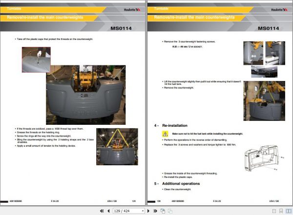 Haulotte Telescopic Boom HT26 HT85 RTJO Pro Maintenance Manual4001005000 3