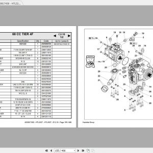 Haulotte Telescopic Boom HTL32073007 Parts Manual4000817450 3