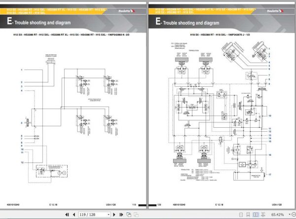Haulotte Telescopic H12 18 SX Maintenance Manual4001015340 3
