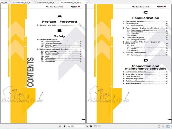 Haulotte Telescopic HT212367 RTJ Maintenance Manual 3