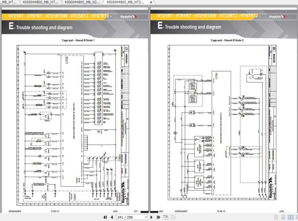 Haulotte Telescopic HT212367 RTJ Maintenance Manual 4