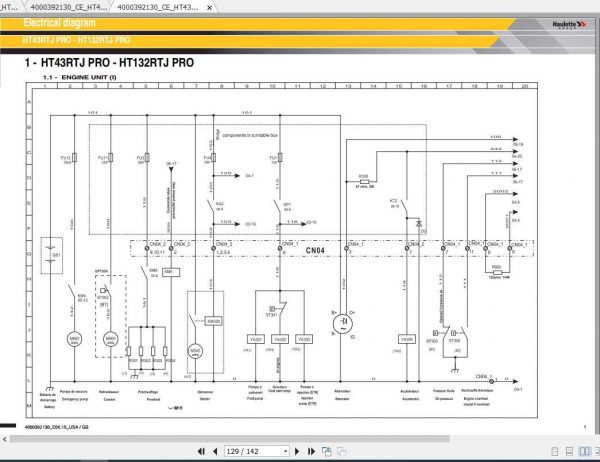 Haulotte Telescopic HT43TJ PRO Maintenance Manual 3