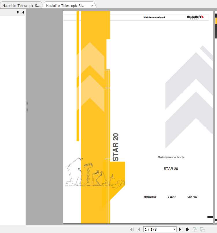 Haulotte Telescopic Star 8 20 Maintenance Manual 1