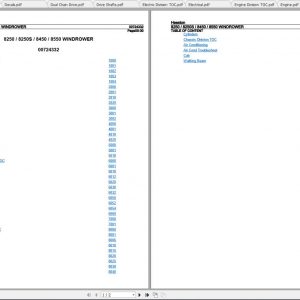 Hesston Harvesting 8250 8250S 8450 8550 Windrower Service Manual00724332 1