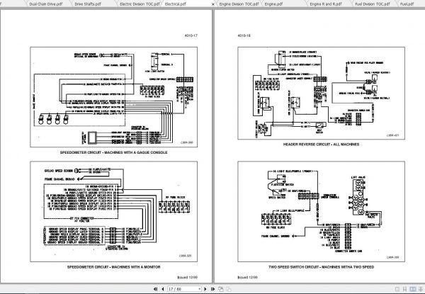 Hesston Harvesting 8250 8250S 8450 8550 Windrower Service Manual00724332 3