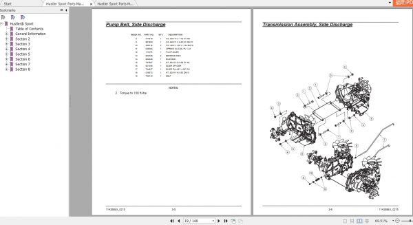 Hustler Sport Parts Manual 3