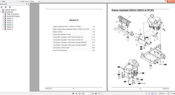 Hustler Super S Parts Manual122566 3