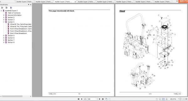 Hustler Super Z Parts Manual 4