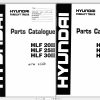 Hyundai Forklift HLF20IIHLF25IIHLF30II Parts Manual 1