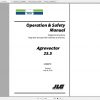 JLG Deutz Fahr Agrovector 255 Operators Service Parts Manuals 1