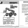 JLG Gradall TeleHandler 534B Operators Service Parts Manuals 1
