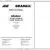 JLG Gradall TeleHandler 534D6 534D6T Operators Service Parts Manuals 2