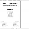 JLG Gradall TeleHandler 544D 10 Operators Service Parts Manuals 1