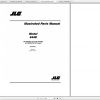 JLG Gradall TeleHandler 544D 10 Operators Service Parts Manuals 3