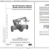 JLG Gradall TeleHandler G6 42P Operators Service Parts Manuals 2